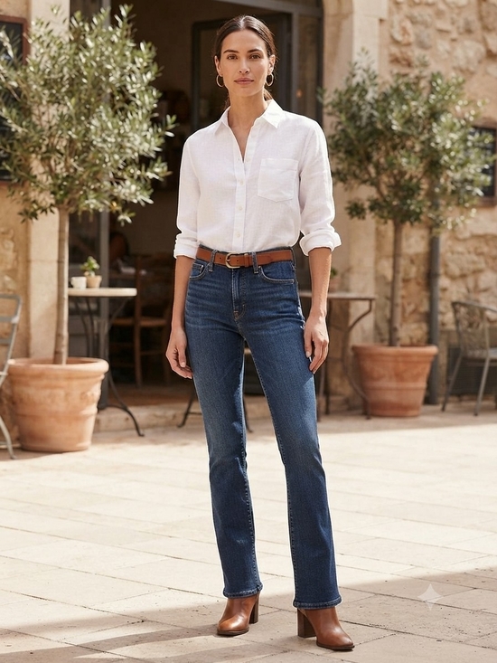 Levi's Denim - Levi's Premium 725 High Rise Bootcut Jeans (Size 31x32) Size-12